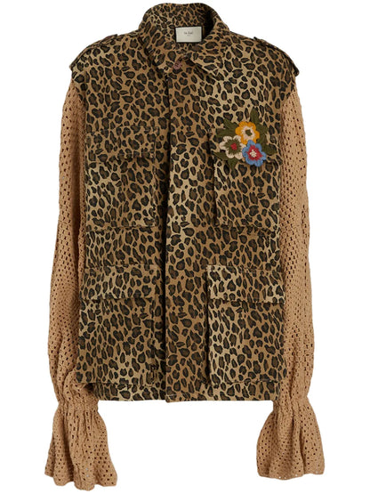 Leopard-Print Jacket