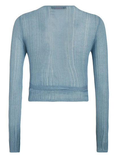 Wrap-Style Blouse