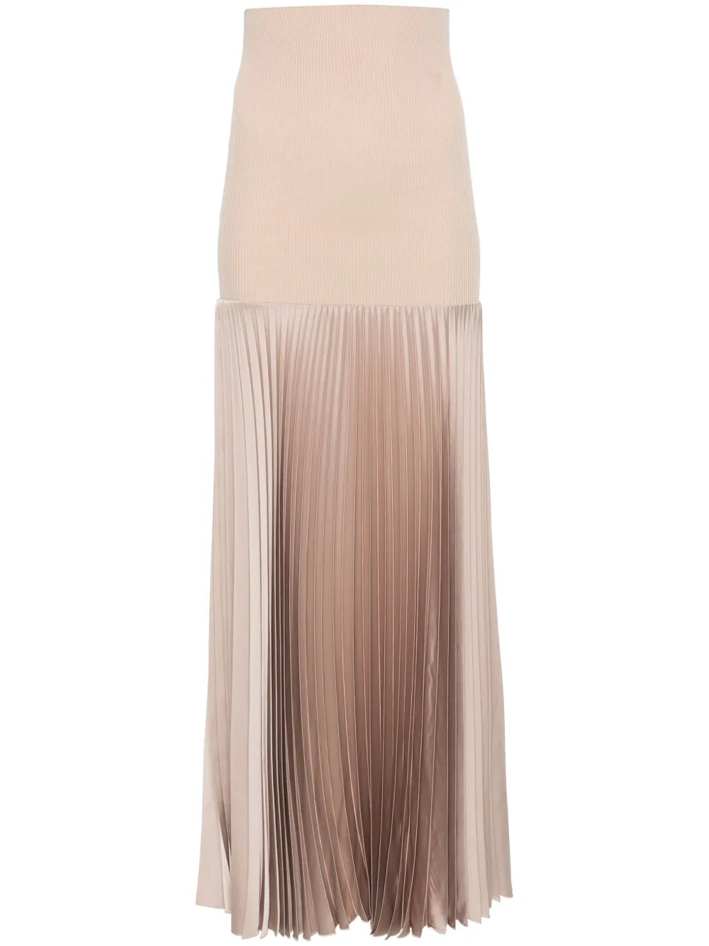 Pleated Midi Skirt
