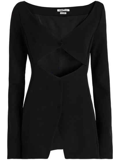 Cut-Out Blazer
