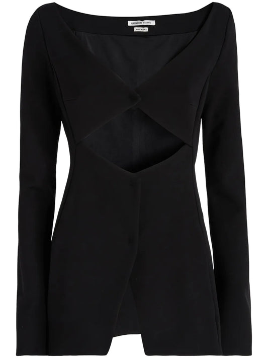 Cut-Out Blazer