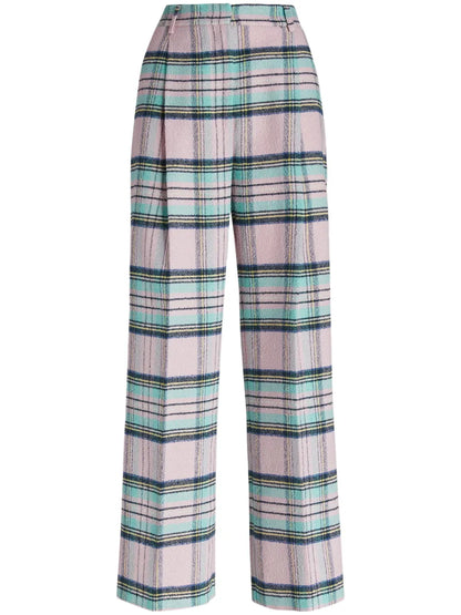 Checked Trousers