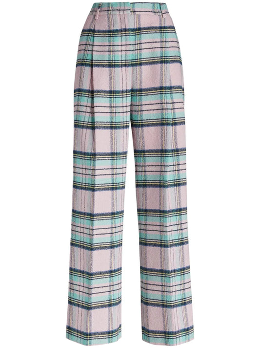 Checked Trousers