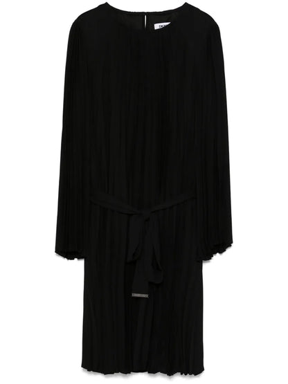 Pleated Mini Dress