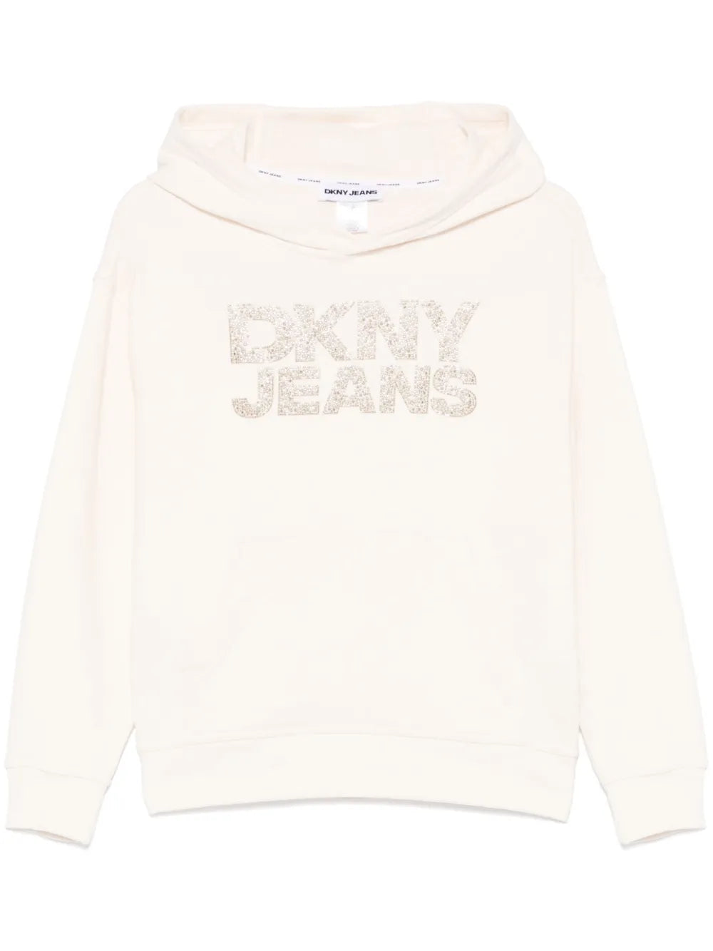 Rhinestone-Logo Hoodie