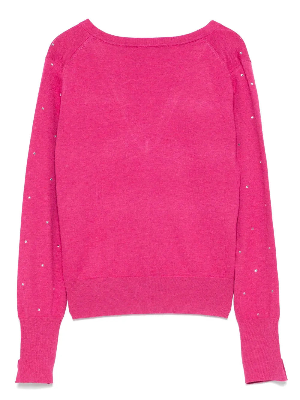 Studs V-Neck Sweater