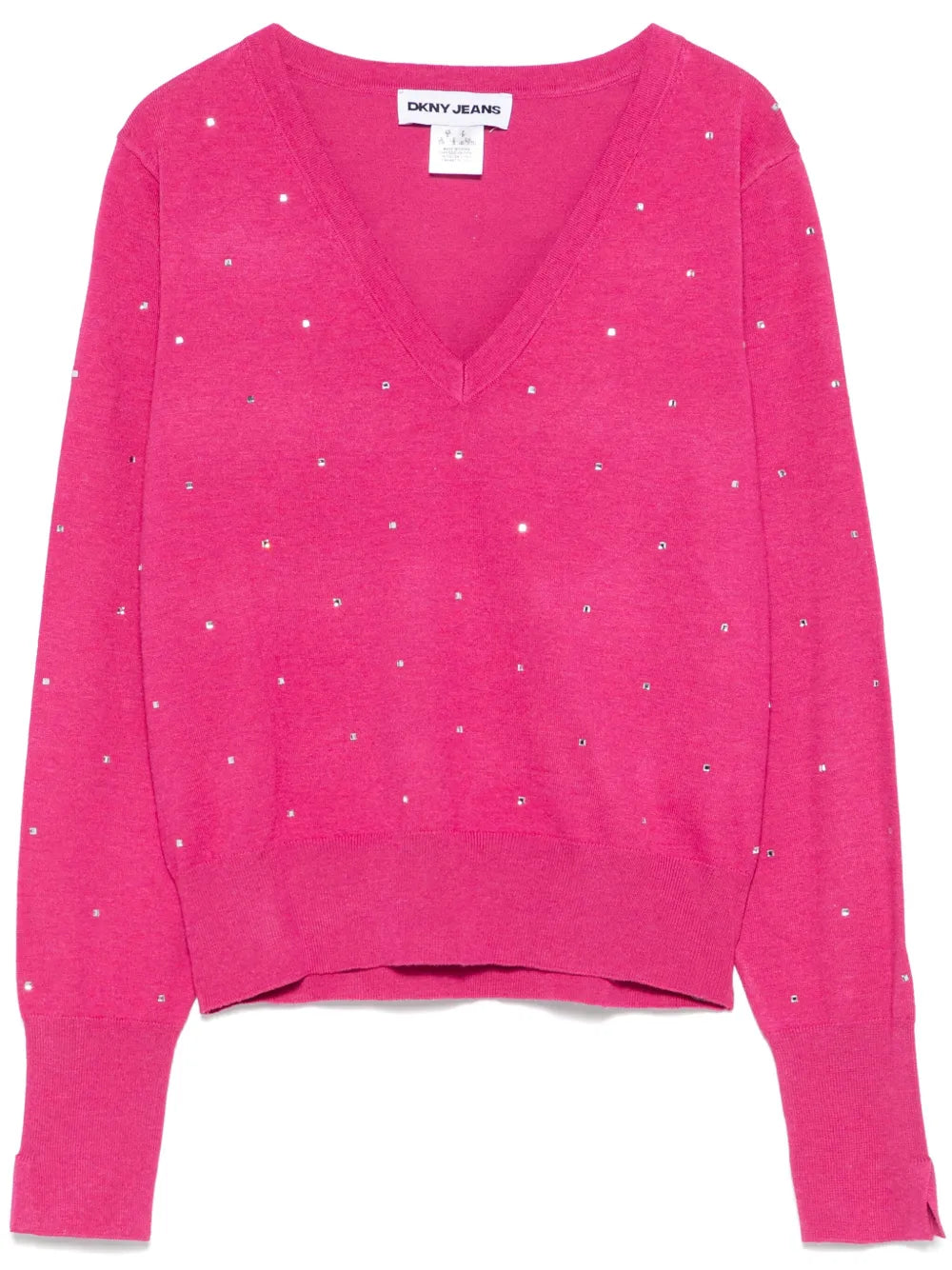 Studs V-Neck Sweater