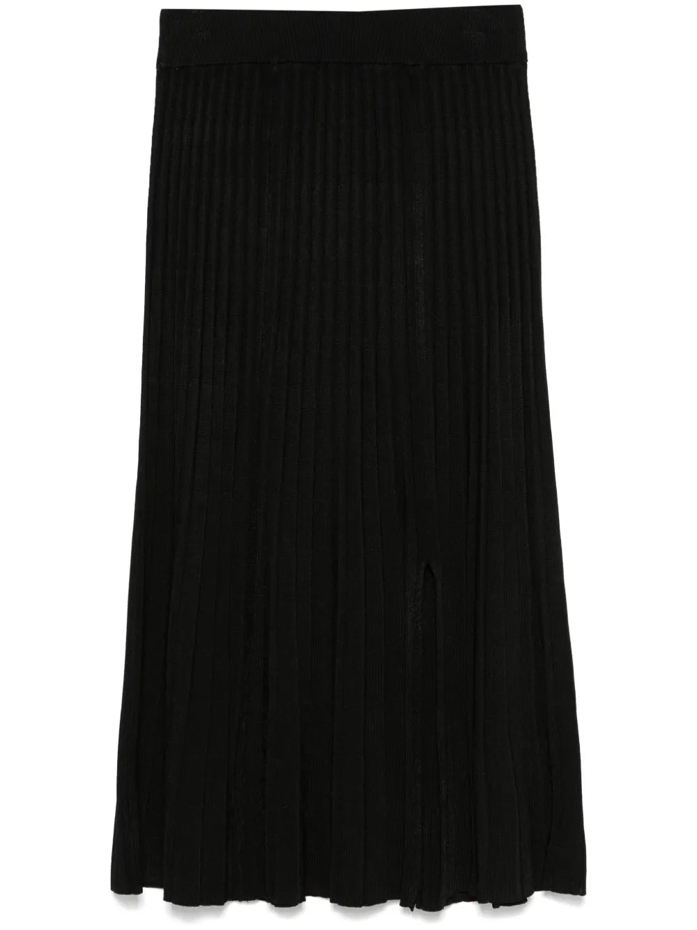 Ribbed Maxi Skirt