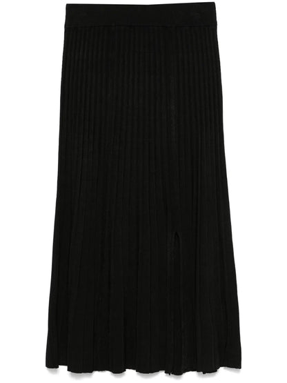 Ribbed Maxi Skirt