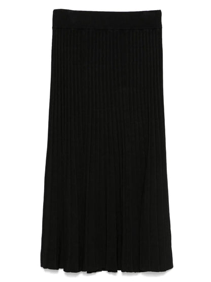 Ribbed Maxi Skirt