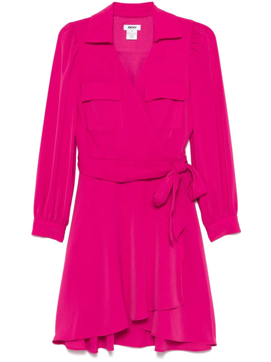 Belted Wrap Dress