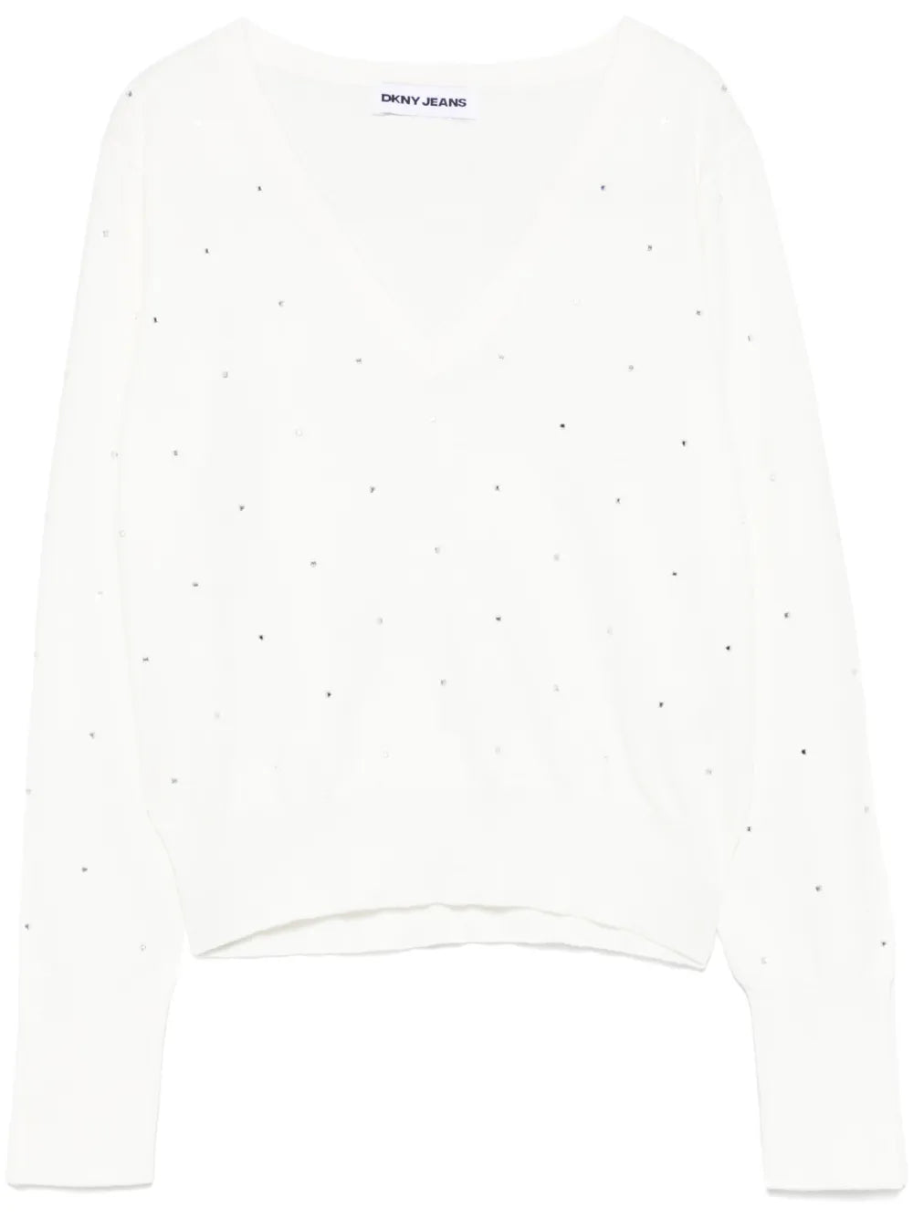 Studs V-Neck Sweater