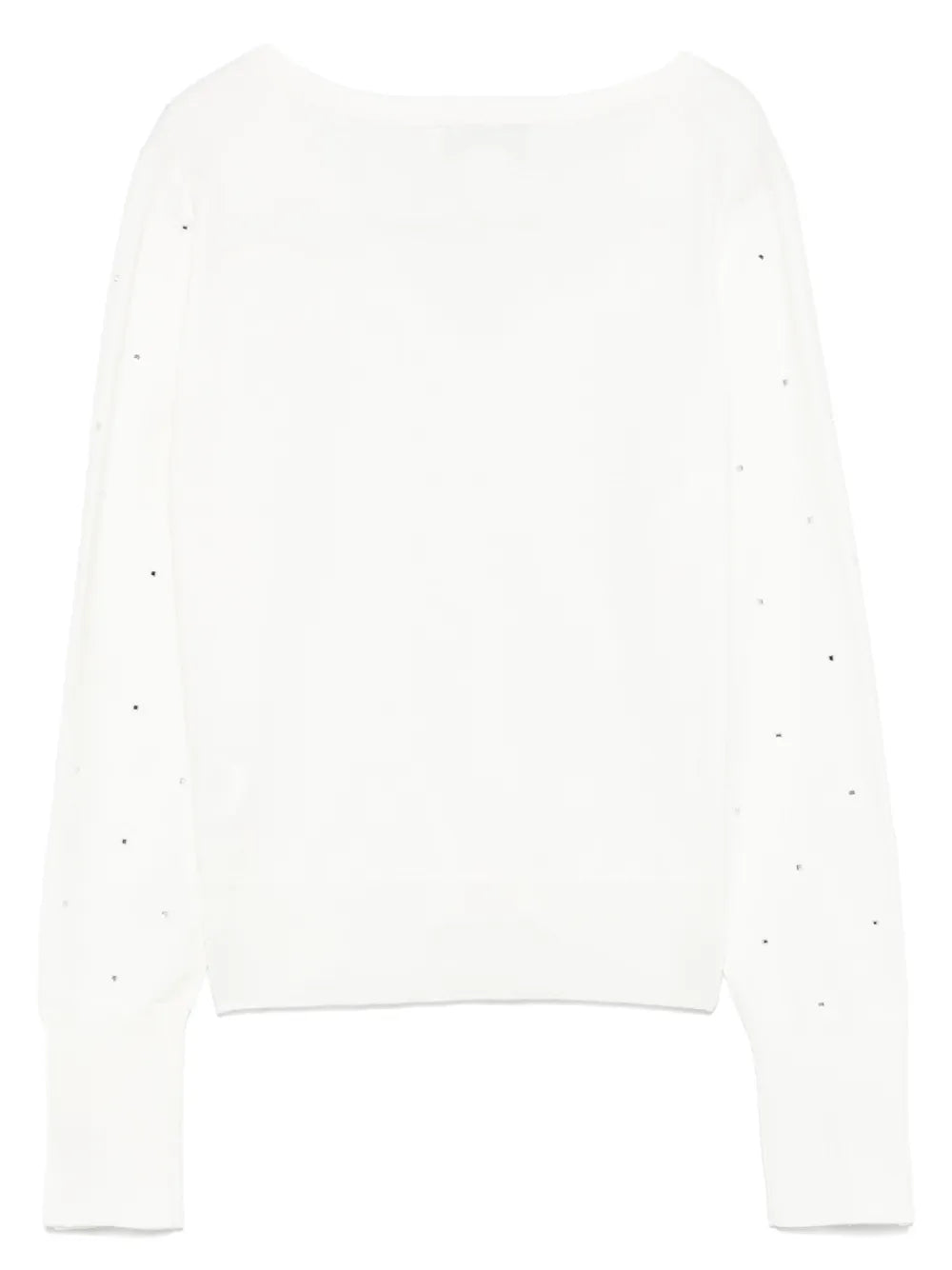 Studs V-Neck Sweater