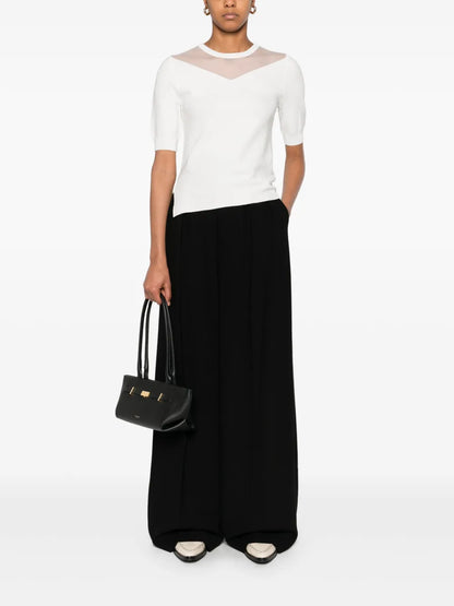 Sheer-Panel T-Shirt