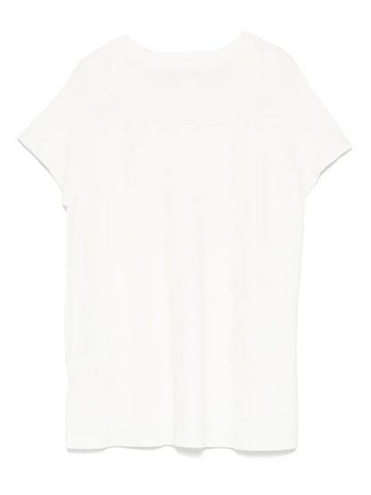 Ribbed-Knit T-Shirt