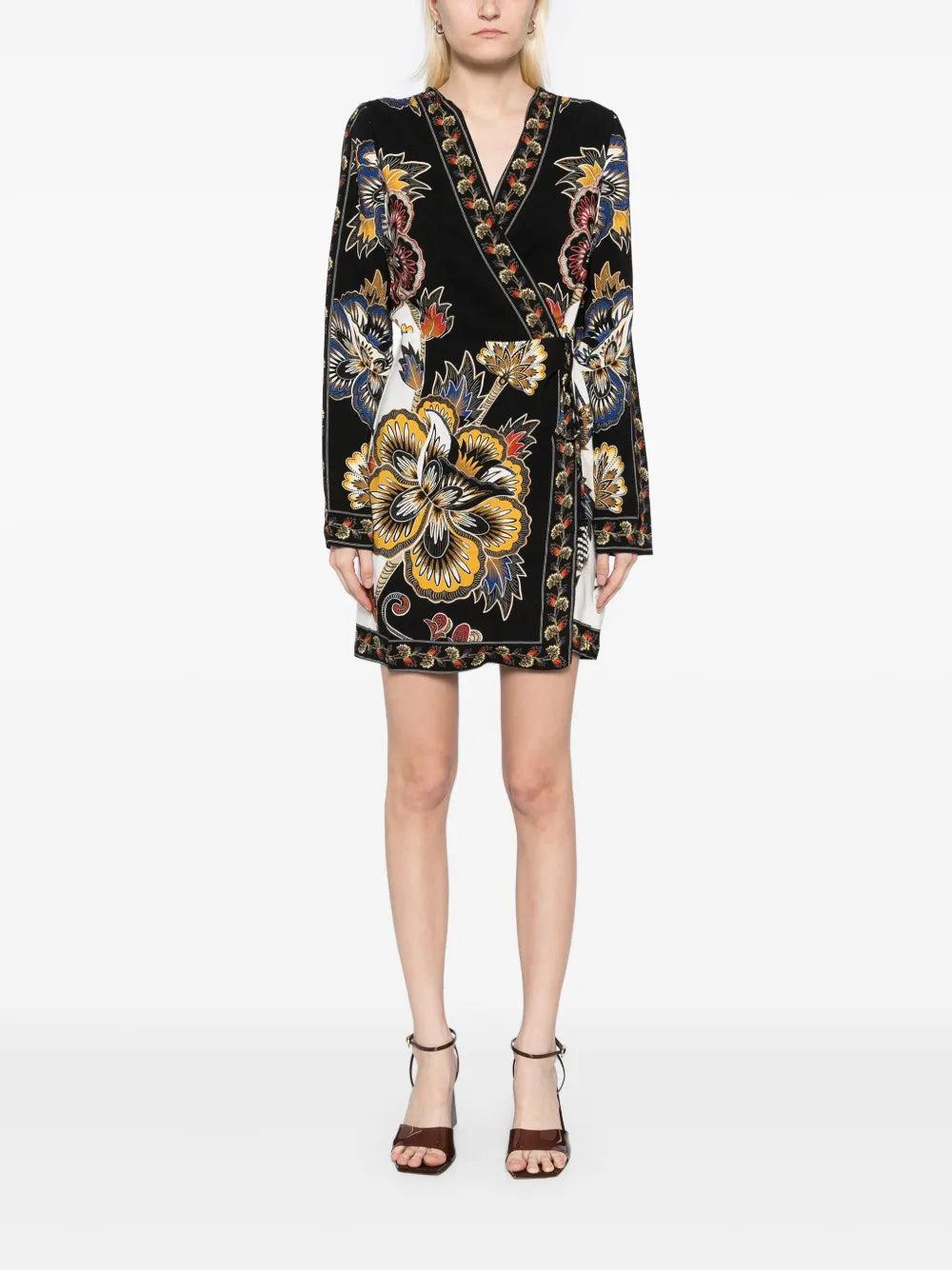 Wrap Mini Dress