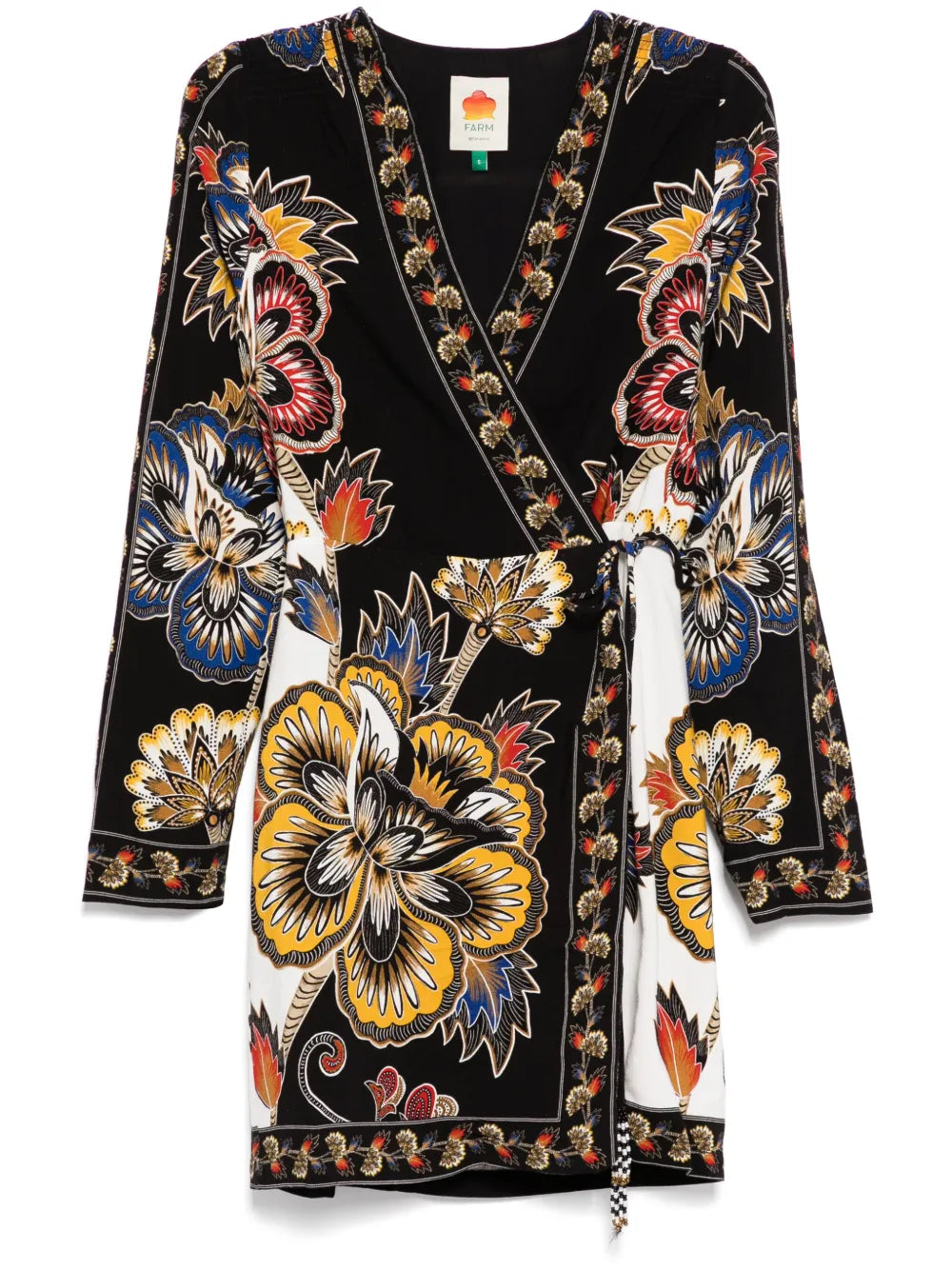 Wrap Mini Dress