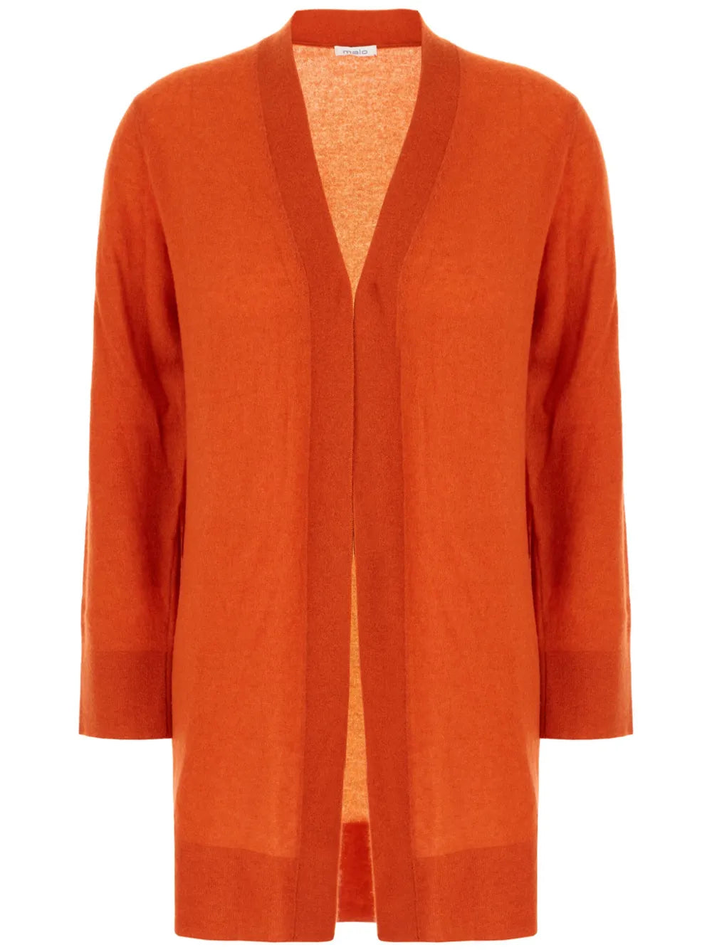 Fine-Knit Open-Front Cardi-Coat