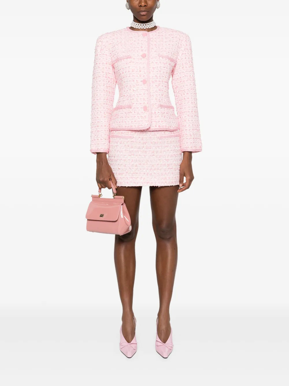Tweed Mini Skirt