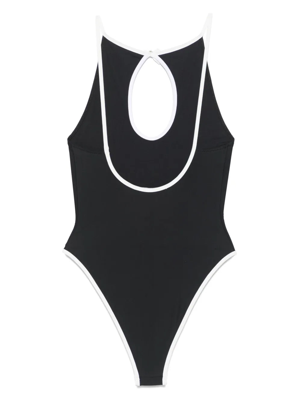 Halterneck Cut-Out-Detailing Swimsuit