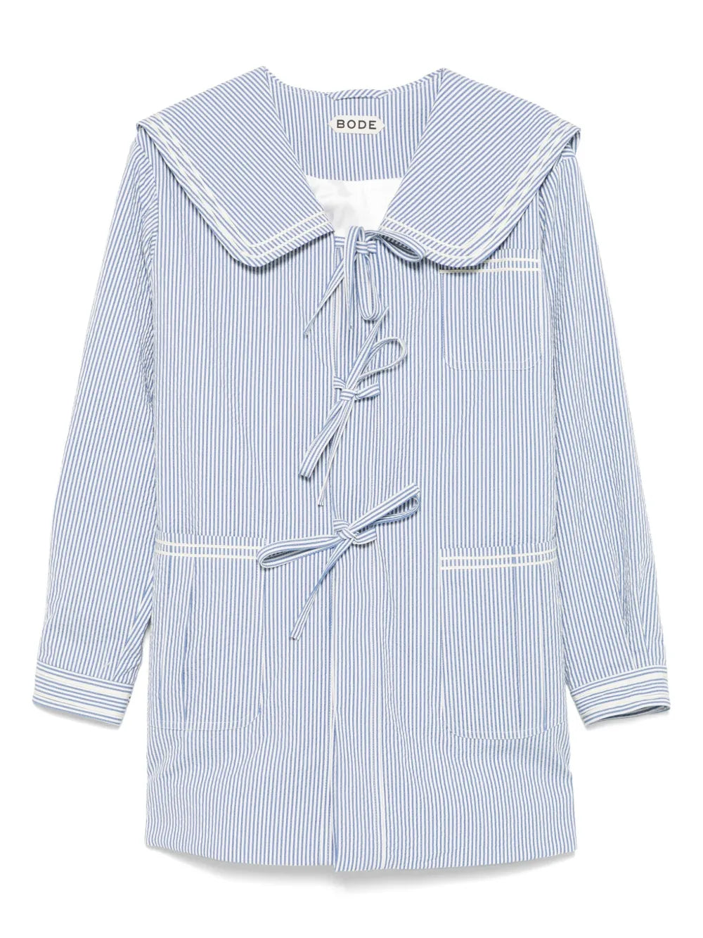 Club Stripe Sailor Coat