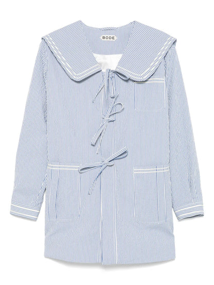 Club Stripe Sailor Coat