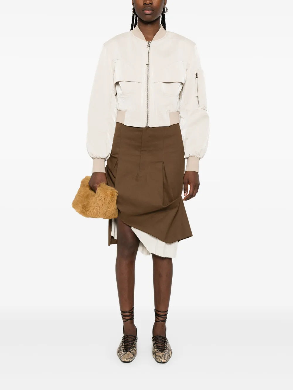 Bustier Bomber Jacket