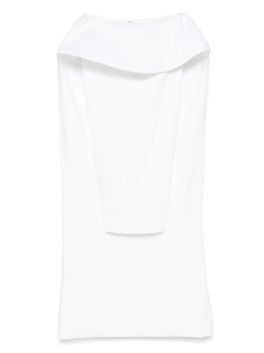 Peplum Midi Skirt
