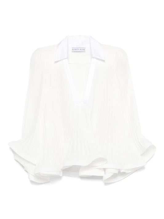Pleated Blouse