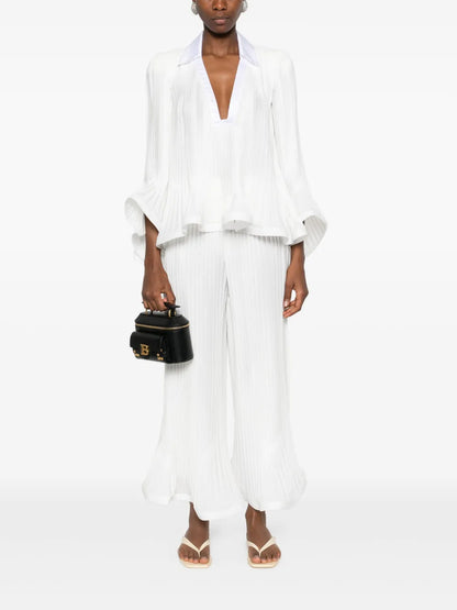 Pleated Blouse