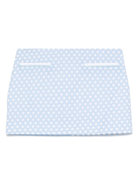 Polka Dot Mini Skirt