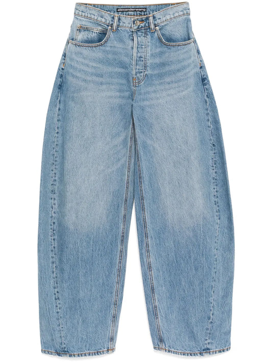 Rhinestone Embellishment Jeans