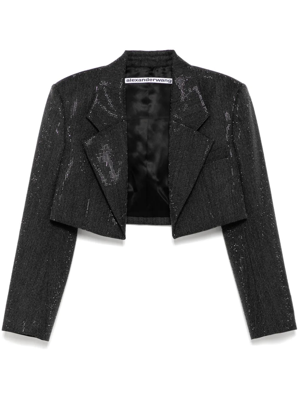Rhinestone-Embellished Blazer