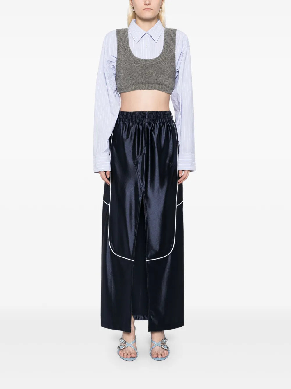 Deconstructed Tube Skirt