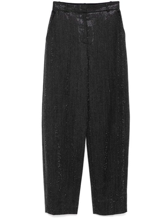 Clear Bead Hotfix Trousers