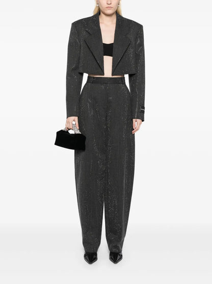 Clear Bead Hotfix Trousers