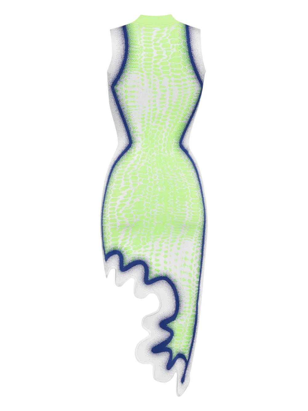 Brooklyn Wavy Asymmetric Dress