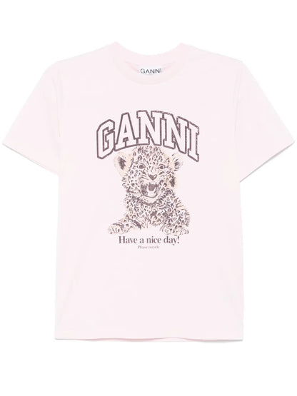 Leopard-Print Jersey T-Shirt
