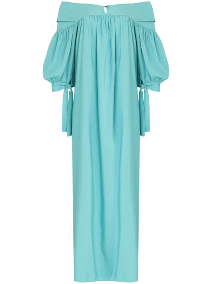 Off-Shoulder Maxi Dress