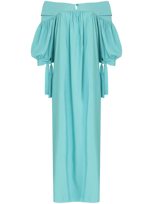 Off-Shoulder Maxi Dress