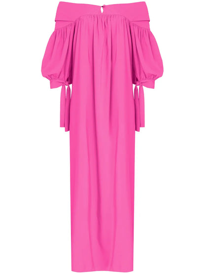 Off-Shoulder Maxi Dress