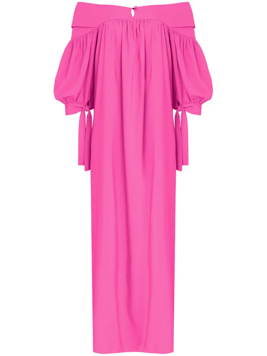 Off-Shoulder Maxi Dress