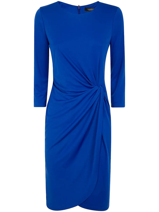 Empire-Line Long-Sleeve Dress