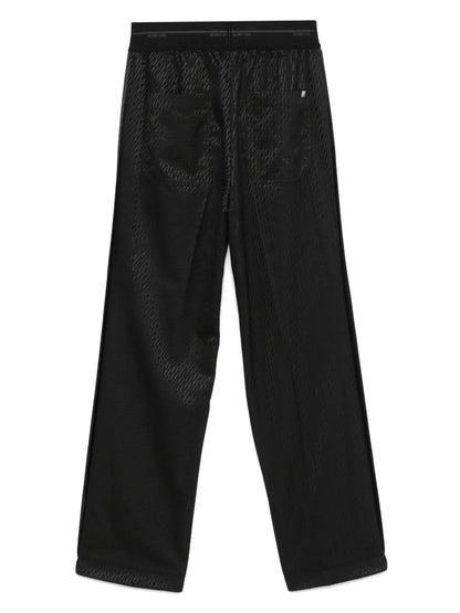Logo-Jacquard Trousers