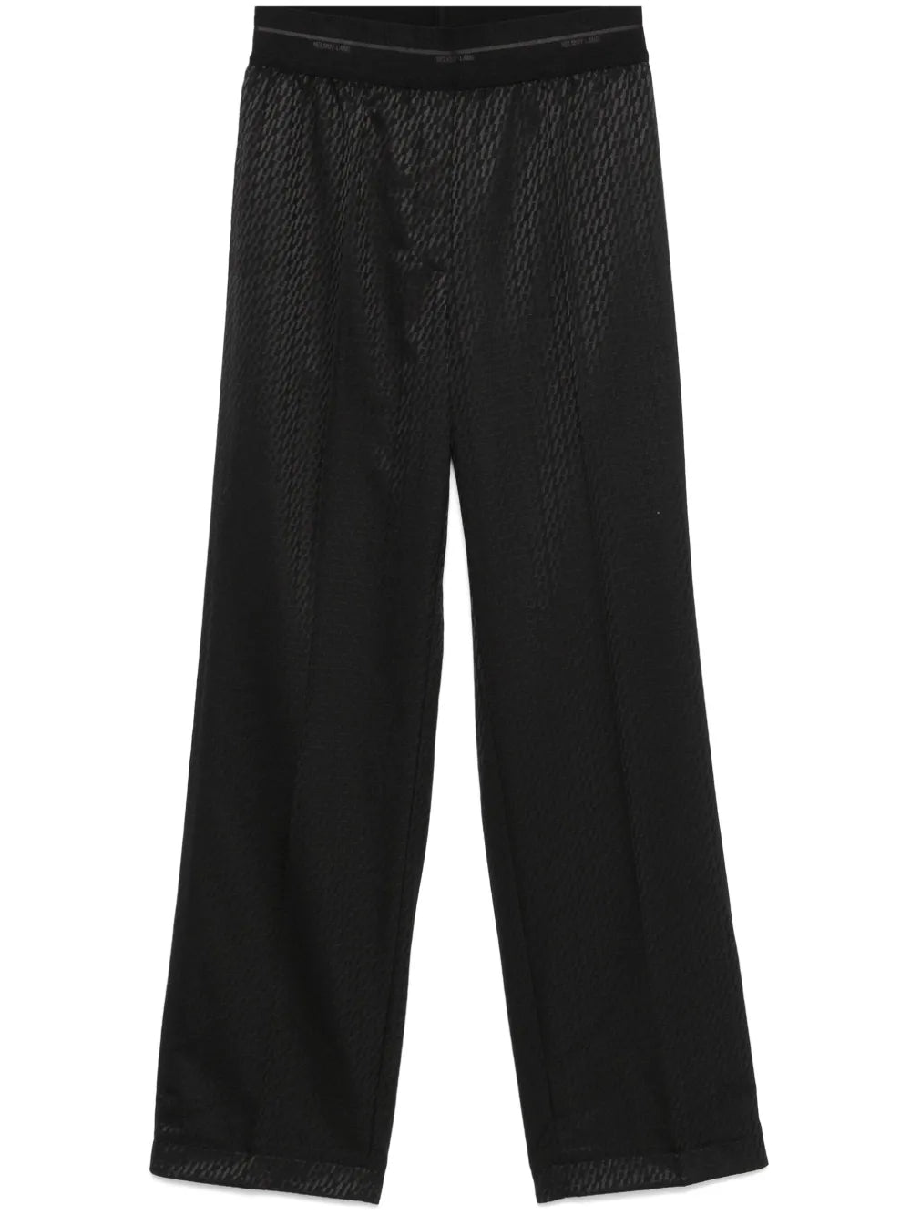 Logo-Jacquard Trousers