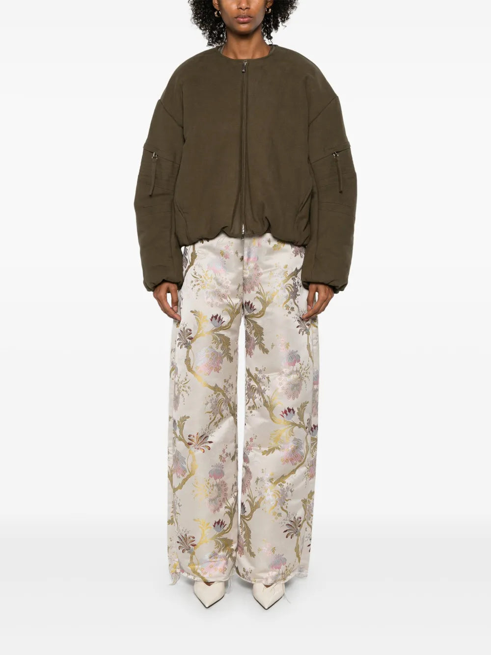 Cocoon Bomber Jacket