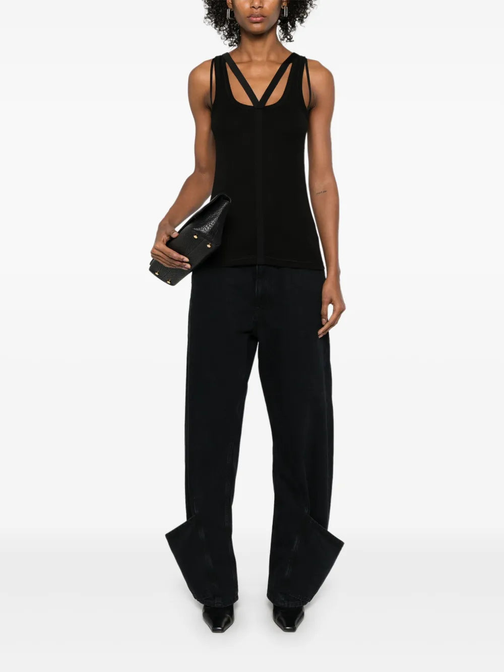 Strap Racer Tank Top