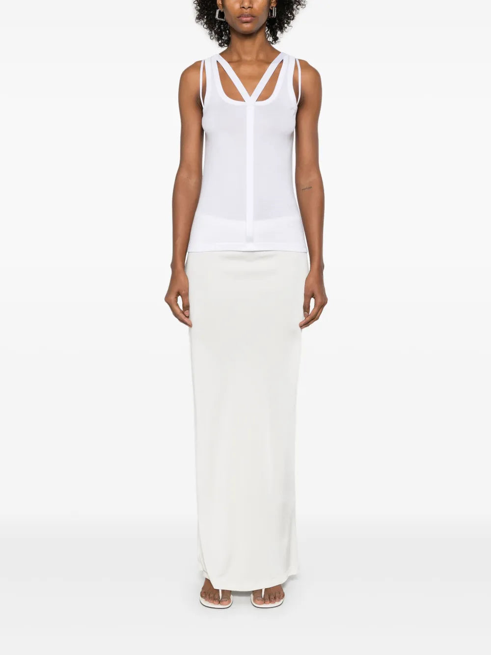 Strap Racer Tank Top
