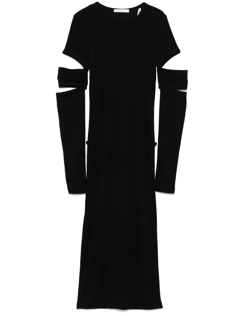 Slash Midi Dress