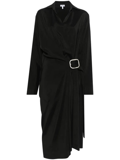 Belted Midi Dress